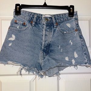 ZARA Jean Shorts